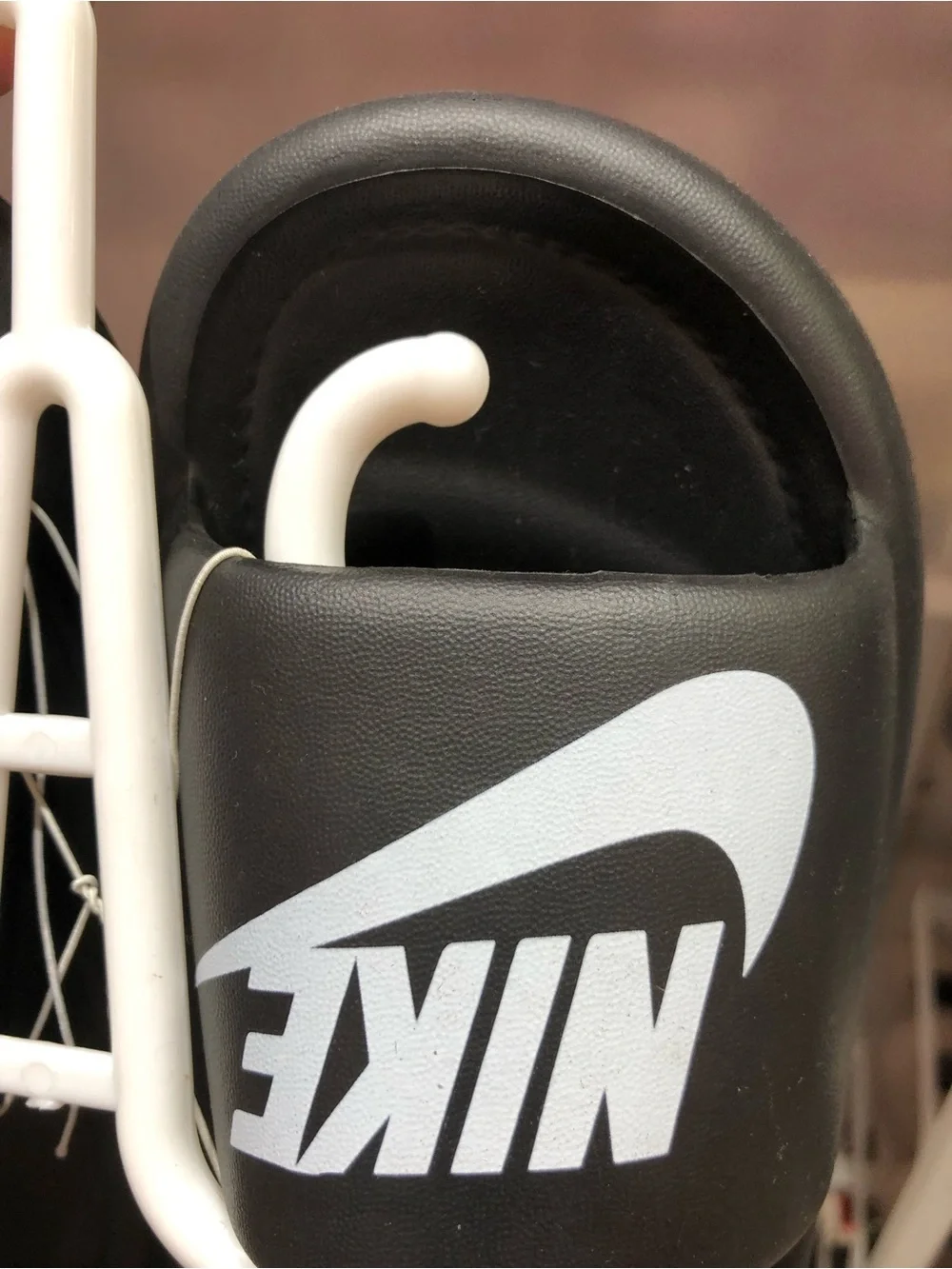 Nike Black and White Slide Hanger Organizer